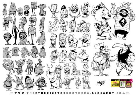 55 REALLY random character designs by EtheringtonBrothers on DeviantArt ...