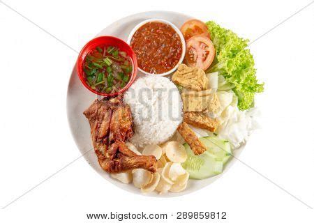 Nasi Lemak Kukus Fried Image Photo Free Trial Bigstock