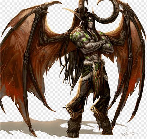 Illidan World Of Warcraft Illidan Stormrage Demon Maiev Shadowsong