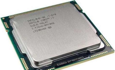 Процессор Intel Core i7-870 2.93GHz LGA1156 | Festima.Ru – частные ...