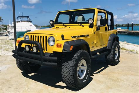 Jeep Wrangler 2 Door Yellow - Island Life Jeeps