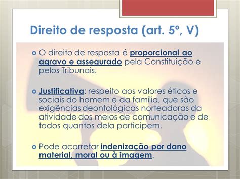 Direito De Resposta Proporcional Ao Agravo BRAINCP