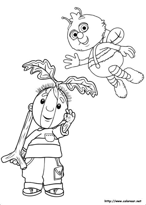 Dibujos Para Colorear De Fifi And The Flowertots
