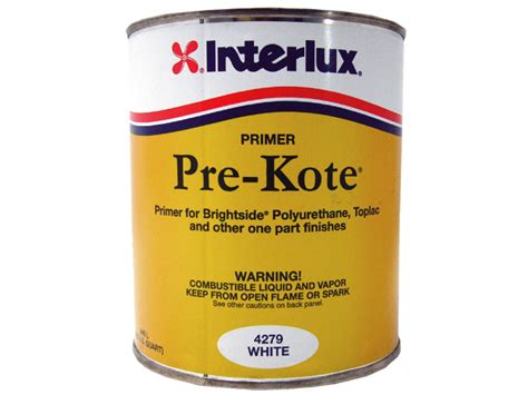 Primer Prekote White Qt Budget Marine