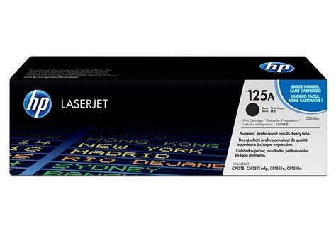 Toner HP CB540A Negro LaserJet Original En PlanetOffice