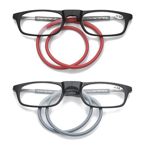 Telescopic Magnetic Hanging Neck Reading Glasses