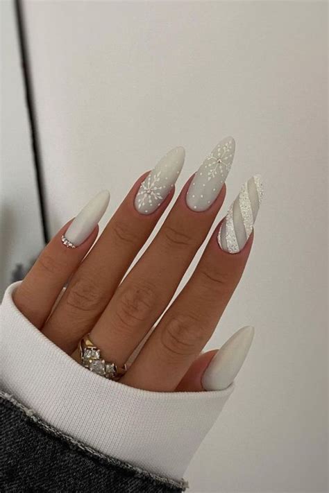 35 Winter White Nails The Gray Details Lifestyle Blog