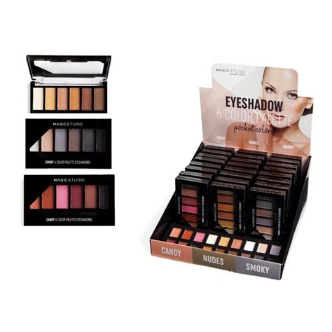 Paleta Black Nudes 6 Sombras De Ojos Magic Studio MS 30770 MAGIC STUDIO