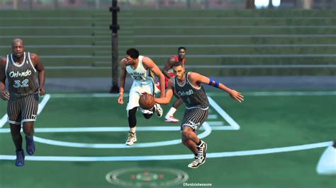 Nba 2k16 Blacktop 5 On 5 Michael Jordan In Your Face Dunk On Lebron