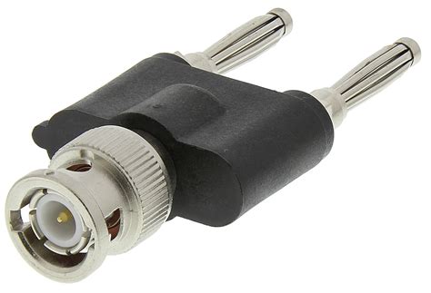 J A Tee Rf Adapter Bnc Plug To Banana Plug Rs