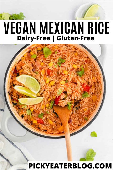 Vegan Mexican Rice The Picky Eater Karinokada