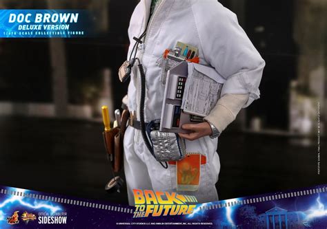 Doc Brown Deluxe Version Sixth Scale Figure By Hot Toys Egyfigures