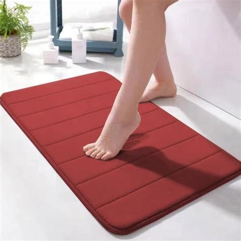 Tapis De Bain Doux En Mousse M Moire De Forme Ultra Doux Et Super