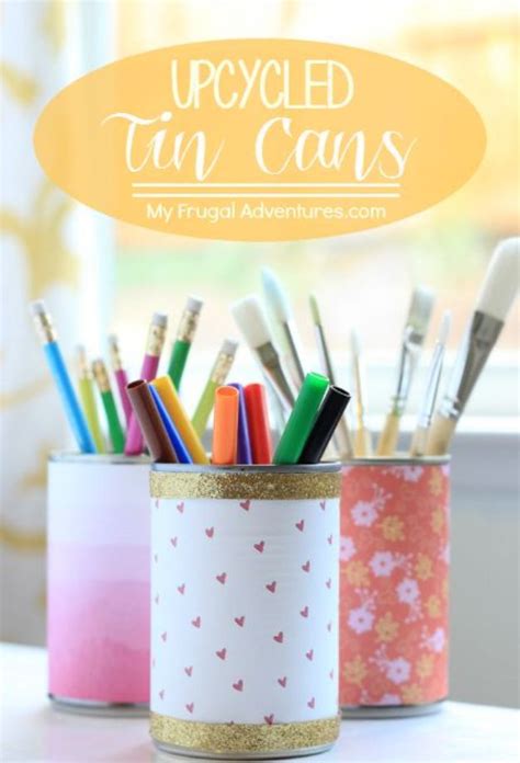 Creative Diy Ideas With Tin Cans