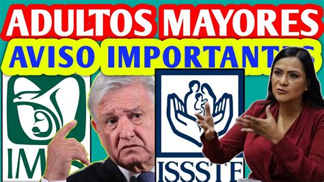 SE ADELANTA PENSION MARZO ISSSTE E IMSS PAGO NORMAL PUNTUAL Y PAGOS