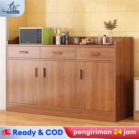 Jual Lemari Kabinet Dapur Lemari Kabinet Kayu Dapur Bufet Lemari Dapur