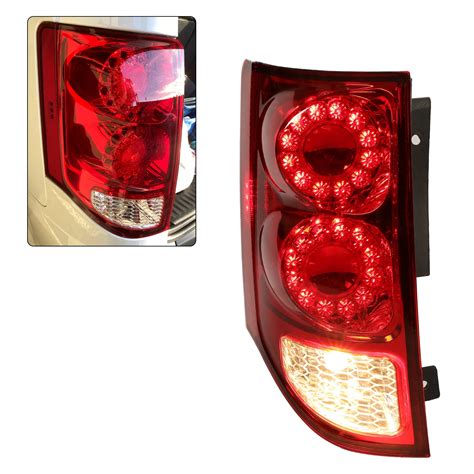 Kojem Rear Tail Light Brake Lamp Back Left For 2011 2020 Dodge Grand Caravan Red And Clear