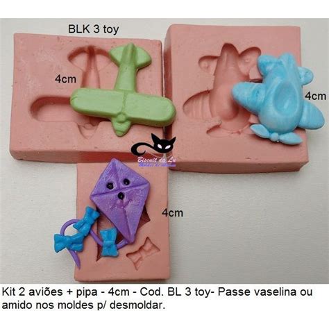 Molde Silicone Artesanato Brinquedos Avi Es E Pipa Cm Shopee