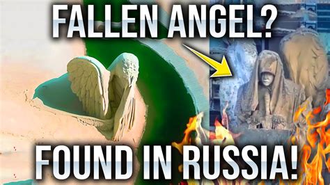 Fallen Angel Statue Discovered In Russia Euphrates River