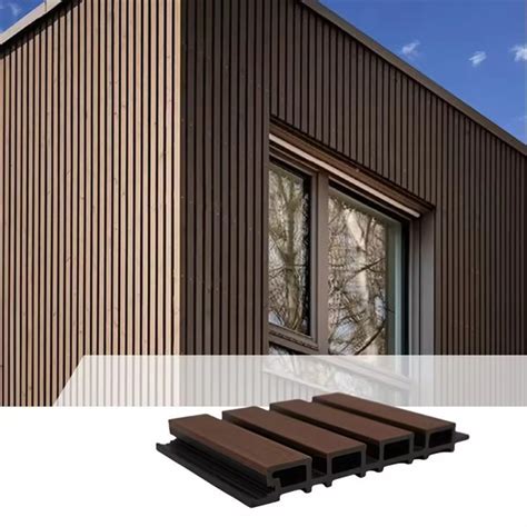 China Co Extrusion Exterior Cladding WPC Wall Panel Manufacturers