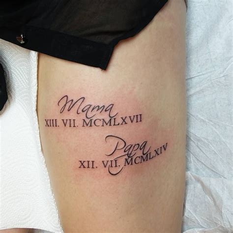 Tattoo Spr Che Verstorbene Mutter