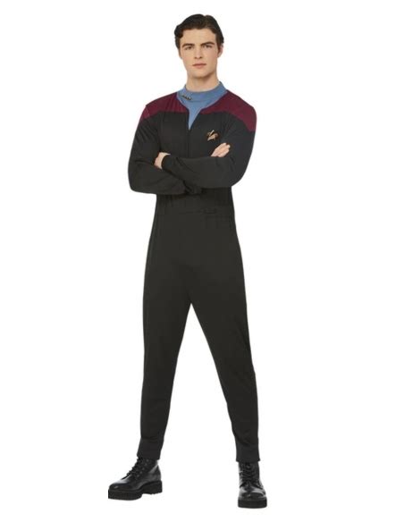 Uniforme De Commandement Star Trek Voyager Pour Homme D Guiz F Tes