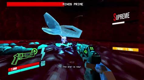 Ultrakill Violent Minos Prime Fist Only No Hit Youtube