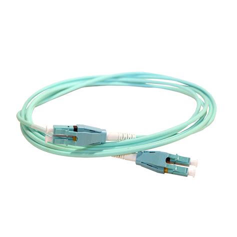 C2G (Legrand) 7FT OM4 50/125um Multimode Duplex LC-to-SC Aqua Fiber Patch Cord — Yellow (10-Pack) (CG-C6-OM4-LC-SC-7FT-YL-10PK)