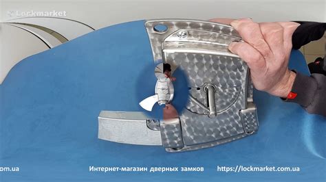 Замок гаражный из нержавейки с падающим ключом. - YouTube