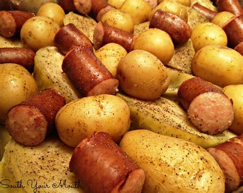 South Your Mouth: Sausage Steam Pot with Potatoes & Cabbage