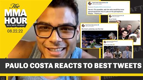 Paulo Costa Explains His Best Tweets MMA Hour YouTube