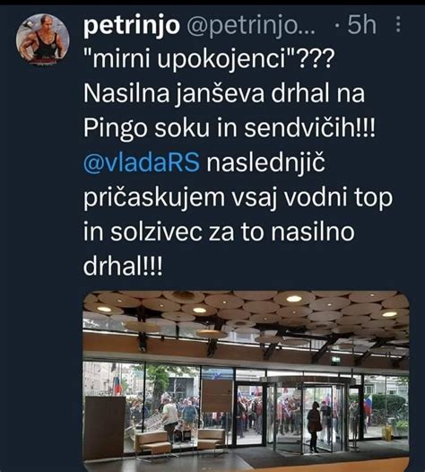 Erika Planinšec on Twitter Lej ga tega Na prejšnjem PROTEST u se