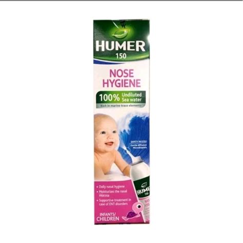 Humer Nasal Spray Blocked Nose Nasal Hygiene Nose Hygiene For Adults