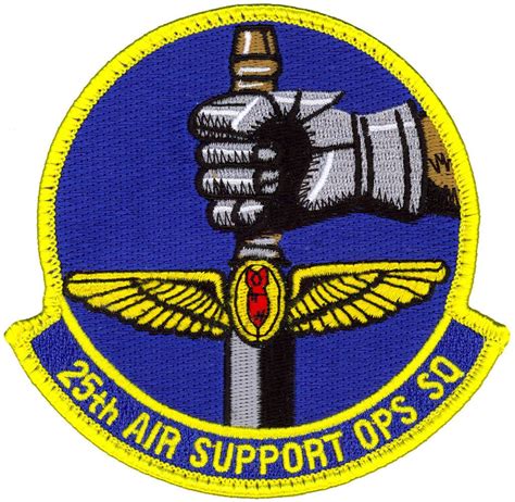 Usaf Th Air Support Operations Squadron Patch