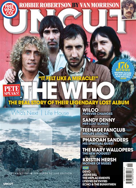 The new Uncut magazine covers The Who including an exclusive Who CD ...