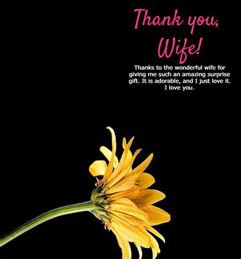 140 Thank You Messages For Wife And Wishes Appreciation Quotes About