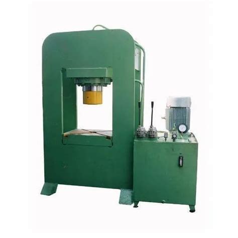 Mild Steel H Frame Hydraulic Press Machine Automation Grade Semi