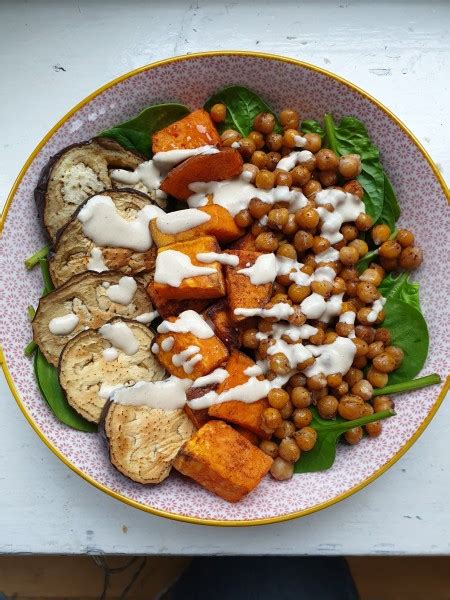 Roasted Aubergine And Chickpea Salad The Irish Balance