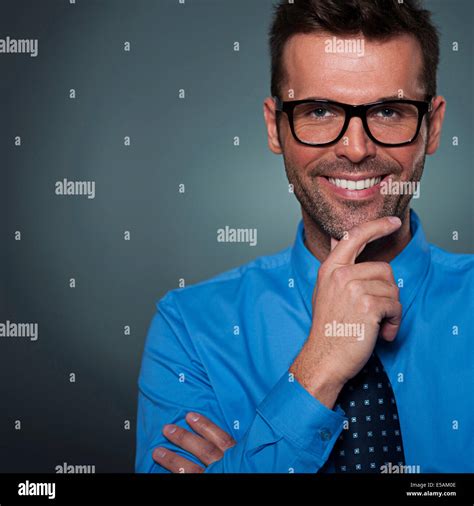 Handsome Smug Look Man Looking Hi Res Stock Photography And Images Alamy