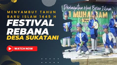 Festival Rebana Tingkat Desa Sukatani Menyambut Tahun Baru Islam