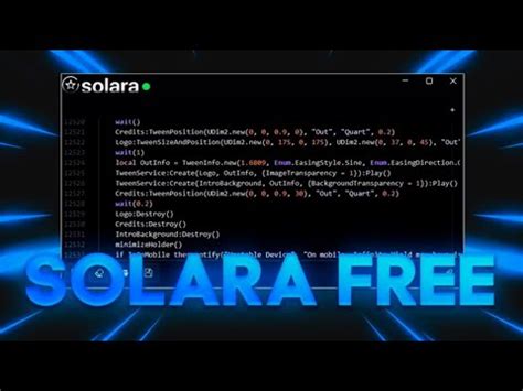 Roblox Executor Solara Exploit On Roblox 2024 PC Byfron Bypass