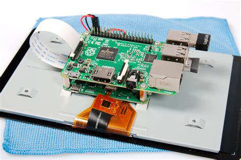 Das Touchscreen Display Der Raspberry Pi Foundation Im Test Raspberry