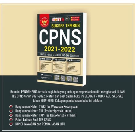 Jual All New Tes CPNS 2024 2025 Tim Garuda Eduka Tim Mitrasiswa