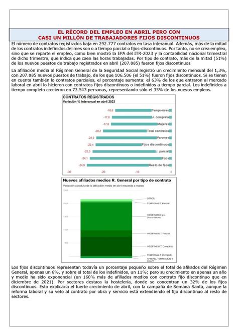 El Espejismo De Los Datos De Empleo Y De Afiliaci N Laboral Pensiones