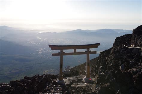 Mt Fuji summit entrance by The-Insane on DeviantArt