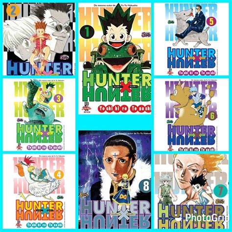 Mangá Hunter X Hunter Vol1 Vo2 Vol3 Vol4 Vol5 Vol6