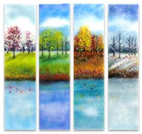 7 idées de LES 4 SAISONS | technique de peinture, les 4 saisons, peinture