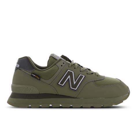 New Balance Mens 574 Rugged In Brownwhite Suedemesh