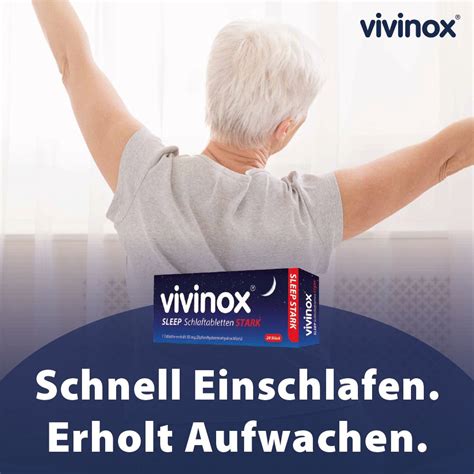 Vivinox Sleep Schlaftabletten Stark St Shop Apotheke