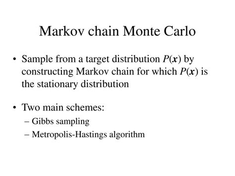 Markov Chain Monte Carlo With People Ppt Download